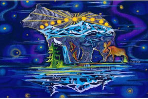 SEVIGNY POSTCARD - DENALI BEAR Color