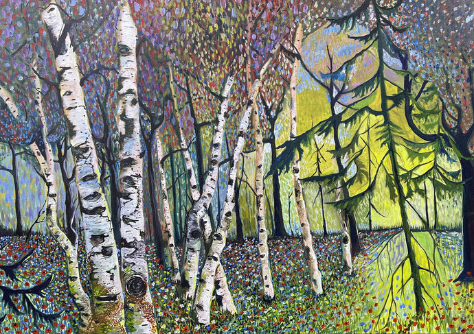 SPRUCE AND BIRCH FOREST