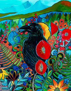 TRIPTYCH RAVEN