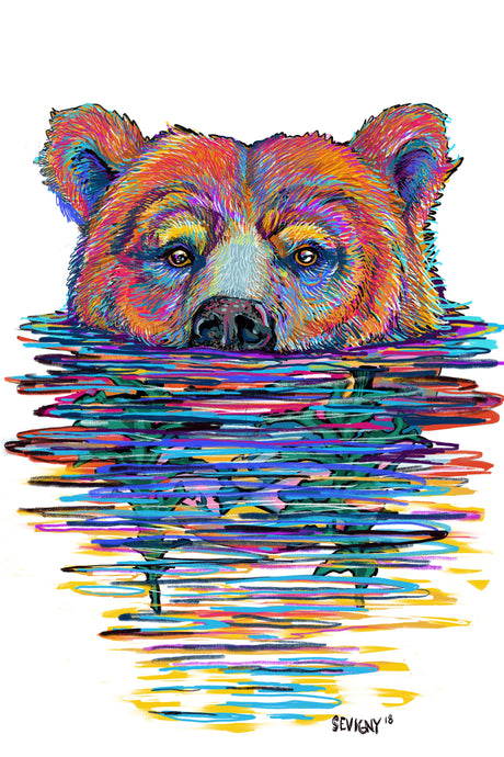 SWIMMING BEAR (WATER BEAR) Custom
