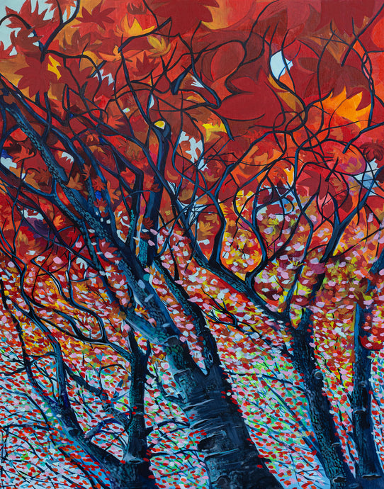 SUNSET LEAVES