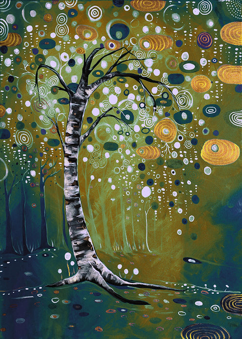 WINTER TREE GREEN